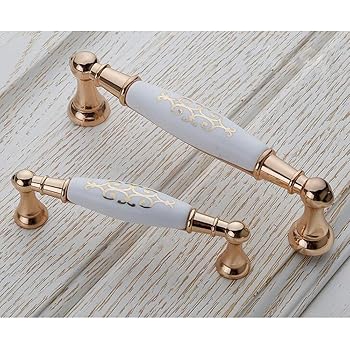 Europäische Luxus Gold Hohlmöbel Griff Möbelknopf Möbelgriff