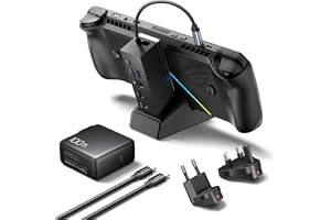 JSAUX Dockningsstation och 100W laddare för ROG Xbox Ally X/Steam Deck