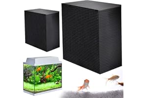 BesDirect Eco-Aquarium d'eau Purificateur Cube, Ultra Strong Filtration Fish Tank Charbon Actif Filtre l'eau Plus Propre, Nettoyage Aquarium, Rapide de Purification d'eau (10x10x5cm)