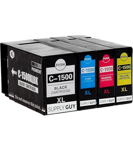 Pulpo Cartucho - Cartucho De Tinta PGI 1500 XL Negro Compatible Con Canon PGI 1500 XL/Ref. 9182B001 - Alta Capacidad - Valido Para Impresoras Maxify MB 2000,2050,2150,2155,2300,2350,2700,2750,2755