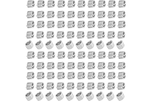 YWBL-WH Kit 100 Pezzi Inserti Filettati Helicoil Acciaio Inossidabile M6x1.0x1.5D per Riparazione Filettature e Manutenzione Officine Industriali