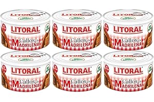 THE GREAT CANADIAN TEA Litoral: Callos Madrileña - 380 gr - Pack de 6 latas