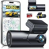 Dash Cam 4K WiFi Anteriore E Posteriore - 4K+1080P Con Scheda 64GB - 3