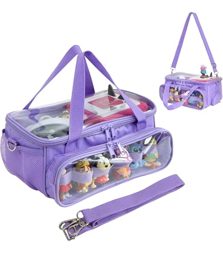 Sac De Transport Pour Toniebox - Protège La Boîte à Musique Et 20-30 Tonies (Rose)