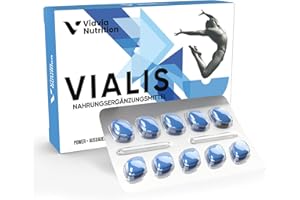 VIAVIA NUTRITION VIALIS x 10 Kapseln – Natürliches Präparat für aktive Männer – Extra Stark – Hochdosiert mit Maca, Ginseng, Tribulus Terrestris und L-Arginin