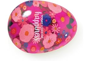 Legami - Spazzola Districante per Capelli - Amazing Hair, Mini Spazzola Tascabile, Scioglie Ogni Nodo Senza Tirare Strappare o Danneggiare i Capelli, Denti Flessibili Di Altezze Differenti, Flowers