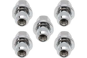 ZEALfix 5 dadi per ruote in alluminio compatibili con Defender L663 Discovery 3 4 5 LR068126 RRD500510, dadi per ruote in acciaio inossidabile per Range Rover L322 L405 Range Rover Sport L320 L494, ac