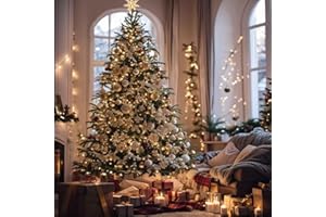 Qbis Outdoor String Lights, Remote Control and Timer, 200 Warm White LED Outdoor Christmas Lights Waterproof 20M/65ft 8 Modes Indoor/Outdoor Fairy Lights Green Wire Decorative Lighting (Plug-in)