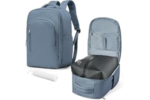 VGCUB Zaino Sottovuoto con Pompa Manuale Sacchi Sottovuoto Zaini da Viaggio Cabina Aereo Bagaglio a Mano Compressione