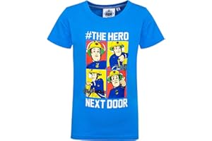 PALLEON Strażak Sam chłopięcy T-shirt | dziecięca koszulka z krótkim rękawem