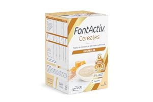FontActiv 8 Cereales | 500g | Papilla de Cereales de Óptimo Valor Nutricional para Adultos y Mayores con Arroz, Avena, Maíz y otras