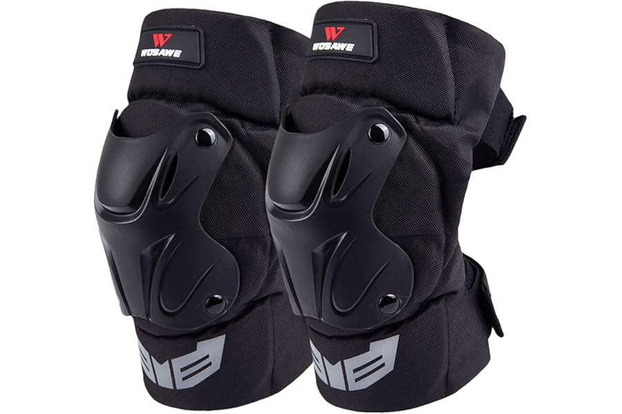 Lixada 1 Pair Cycling Knee Brace Bicycle MTB Bike Motorcycle Riding Knee Support Protective Pads Guards Outdoor Sports Cycling Knee Protector Gear