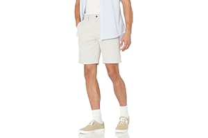 Amazon Essentials Pantalones Cortos Chinos de Corte Ajustado con Pernera de 23 cm Hombre