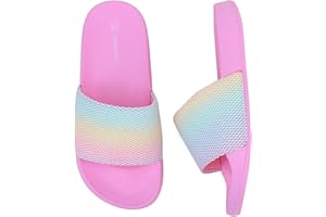 WateLves Claquette Enfant Fille Garçon Chaussons Enfants Tongs Sandales été Plage Piscine Pantoufles Chaussures de Douche AntidéRapantes