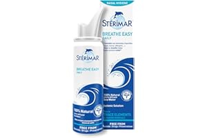 Stérimar Breathe Easy Daily - 100 Percent Natural Sea Water Based Nasal Spray, 50 ml (Pack of 1)