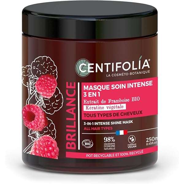 CENTIFOLIA Haarbalsam Mit Himbeere – Entwirrt & Verleiht Glanz, Ohne Zu Beschweren – 200 Ml
