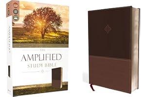 Amplified Study Bible, Imitation Leather, Brown