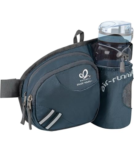 Borsa A Tracolla Trespass Vita Vasp: La Compagna Perfetta Per Jogging E Corsa, Leggera, 0.5L, Con Bottiglia D'acqua Inclusa