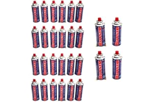 BRAVO HOME Butsir Gas 227gr Pack 28 x Cartouches Recharge de gaz B-250 pour Brûleurs, Chalumeaux et Autres cuisinières