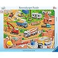 Ravensburger 06058 - lavori in cantiere - 12 parti Rahmenpuzzle
