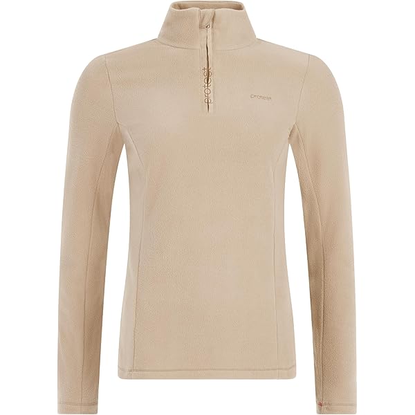 Protest Damen Langarmshirt PRTKACEY – Mit 1/4 Reißverschluss & Aztekenmuster, Aus Recyceltem Thermostretch