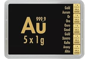 Goldstücke24 Gold zum Verschenken – Goldbarren in Motivbox-Echtheitsgarantie-Tolle Geschenkidee-Feingold 999,9 (5g Gold)