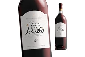 Manahia - Etiqueta de vino abuelo | Vas a ser abuelo, bebé en camino | Anuncio de embarazo, Regalo futuro abuelo, Sorpresa embarazo, Etiqueta vino personalizada, Anuncio nacimiento, Bebé llega