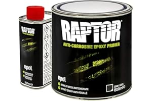 Raptor UP4831 Kit d'apprêt époxy anti-corrosion 4:1 Gris 1 l