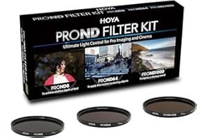 Hoya PRO ND KIT (8/64/1000) 52mm, Praktisches Set mit 3 verschiedenen Hoya PRP ND Filter zur Lichtreduzierung, Graufilter, ND Filter, Langzeitbeleuchtung, Hochwertig