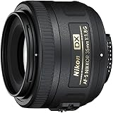 Nikon Obiettivo Nikkor AF-S DX 35 mm f/1.8G, Nero [Versione EU]