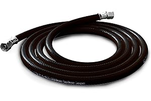 Enders® Manguera de gas de 150 cm, color negro DE/at #1502