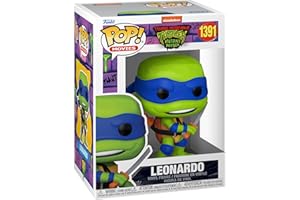 Funko Pop! Movies: Teenage Mutant Ninja Turtles - (Teenage Mutant Ninja Turtles (TMNT)) Leonardo - Les Tortues Ninja - Figurine en Vinyle à Collectionner - Idée de Cadeau - Produits Officiels