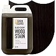 GRAIN GUARD Wood Stain Water Based | Black Ebony | 5L | Interior Furniture Stain | Light & Dark Stains | Eco-Friendly & Non-Toxic Wood Dye | Easy Application | Quick Dry & Low Odour