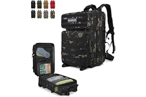 Doshwin 40L Mochila Táctica Militar Camuflaje Molle Assault Pack
