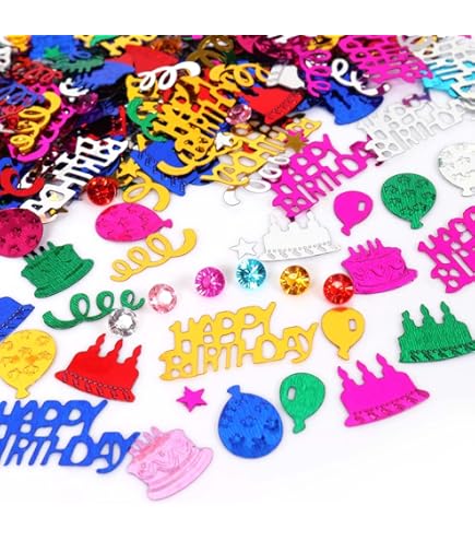 Amscan 14 G Nombre 40 Confetti Métalliques, Rouge