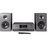 Roxel Pulse Internet Radio All in One HIFI CD Player with DAB+| WiFi Enabled | Spotify Connect & Podcasts | BT Audio Streamin