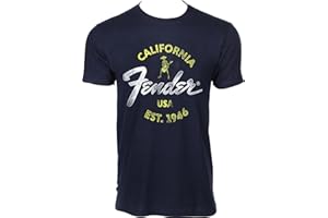 Fender® Baja Blue T-Shirt, Blue, S