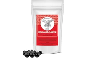 ‎KNUD Lakrids Knud | Lakritzkugeln mit Karamell - 150 g Packung