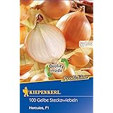 Gelbe Steckzwiebeln Hercules F1, Inhalt: 100 Stück, Gemüsezwiebel mit guter Lagerfähigkeit und tollem Aroma