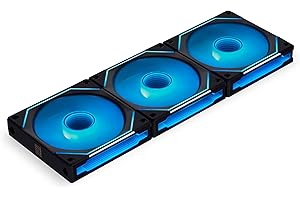 LIAN LI Lian-Li Uni Fan SL-Inf 120 ARGB PWM, 3er Pack INKL. Controller - 120mm, Schwarz