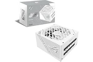 ‎ASUS ASUS ROG Strix 850W Gold White Gaming Netzteil (850 Watt, vollmodulares Netzteil, ATX 3.0-kompatibel, Axial-tech Lüfter, Doppelkugellager, weiß)