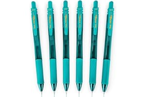 Pentel BL107 EnerGel X Stylo Roller Encre Gel Rétractable Séchage Rapide Turquoise x12