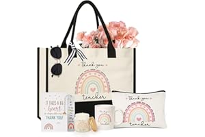 AYGE Teacher Gifts for Women, Best Teacher Appreciation Gifts, Back to School Gift, End of The Year Teacher Gift, Unique Thank You/Christmas/Birthday Baskets Gifts for Teachers