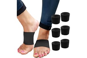 ARMSTRONG AMERICA Plantar Fasciitis Brace Arch Supports – Effective Foot and Heel Pain Relief Sleeves Helps Sore Heels Spurs, Flat Feet and High Arches Comfortable Copper Infused Fascia Bands (3 Pairs)