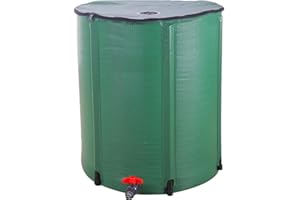 HOBBYZOO Récupérateur d'eau de Pluie Pliable 757 litres - avec Filtre en Filet Inoxydable et Résistant aux Intempéries - pour Arrosage Jardin, Potager, Plantes et Gazon