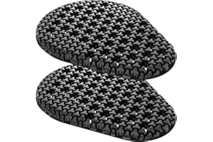 RTX LEATHERS SAS-TEC Tripleflex belüfteter CE UKCA Level 2 Flaches Design Körperschutz für Schulter/Ellbogen/Hüfte/Knie Aufprallzonen – Armor Upgrade Einsätze SC-1/SB2air – Paar