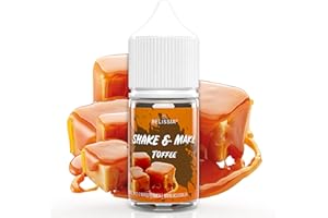 ‎BELISSIA Belissia Shake and Make Toffee - 30ml hochdosiertes Lebensmittelaroma - zum Nachfüllen - Für Backen, Speisen, Getränke, Shakes, DIY & Raumduft - Vegan & ohne Zusatzstoffe