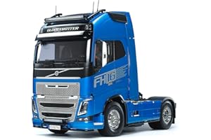 TAMIYA 56375 1:14 RC Volvo FH16 XL 750 4x2 - Kit da Assemblare, Camion RC Con Controllo Remoto, Giocattoli da Costruzione, Modellismo, Artigianato, Non Verniciato