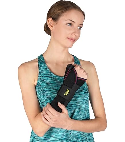 FGP Supporto Semplice Per Polso DTX-30 K - Tutore Per Fratture E Traumi, Taglie Da 1 A 4, Colore Nero - 3