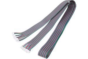 KEENSO 5 x Connection Cable PH2.0-XH2.54 Female to Female PVC for Stepper Motor 39/42 Nema16 Nema17